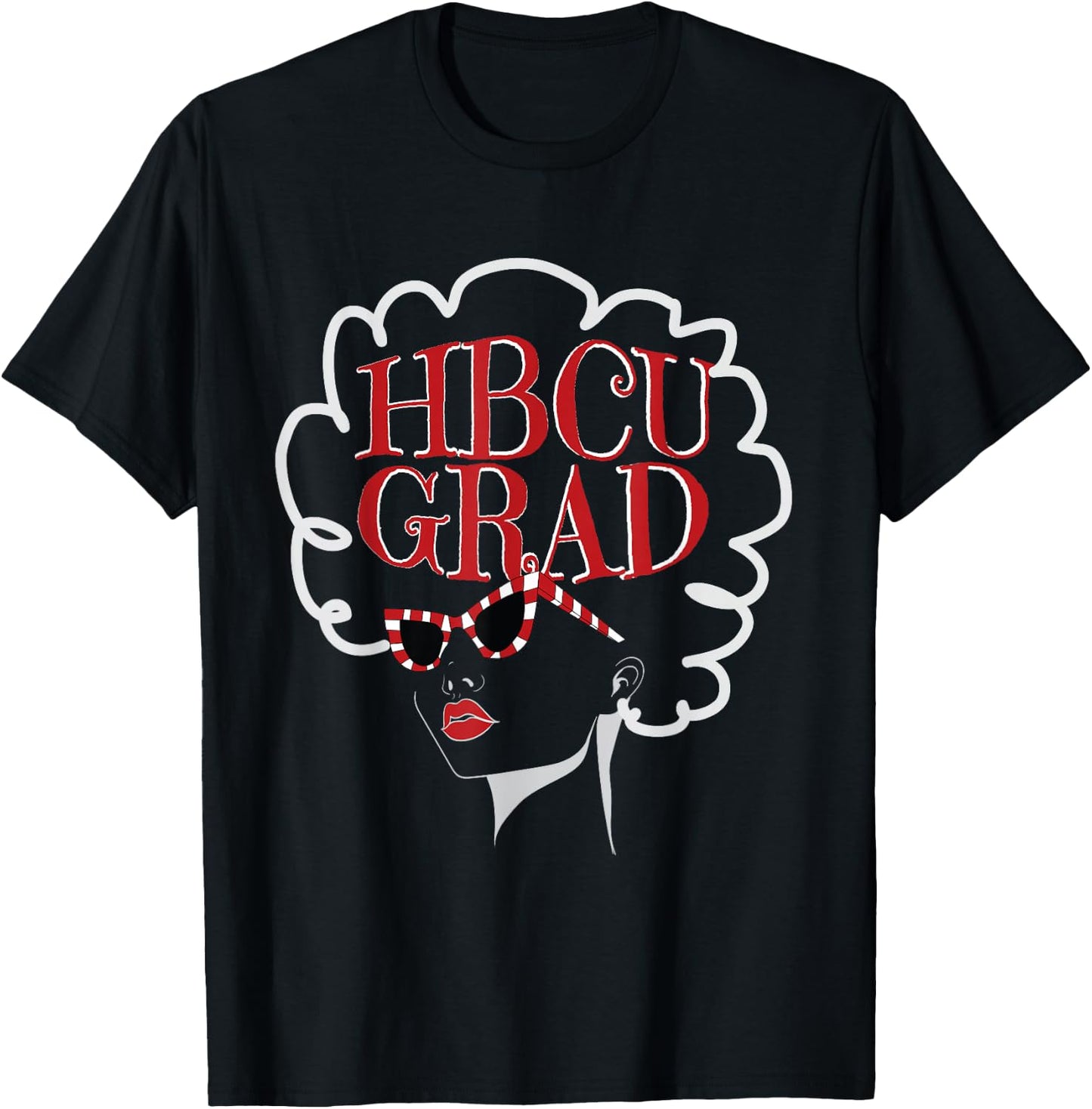 Historical Black College Graduation HBCU Grad Black Queen T-Shirt - T-Shirt | Black