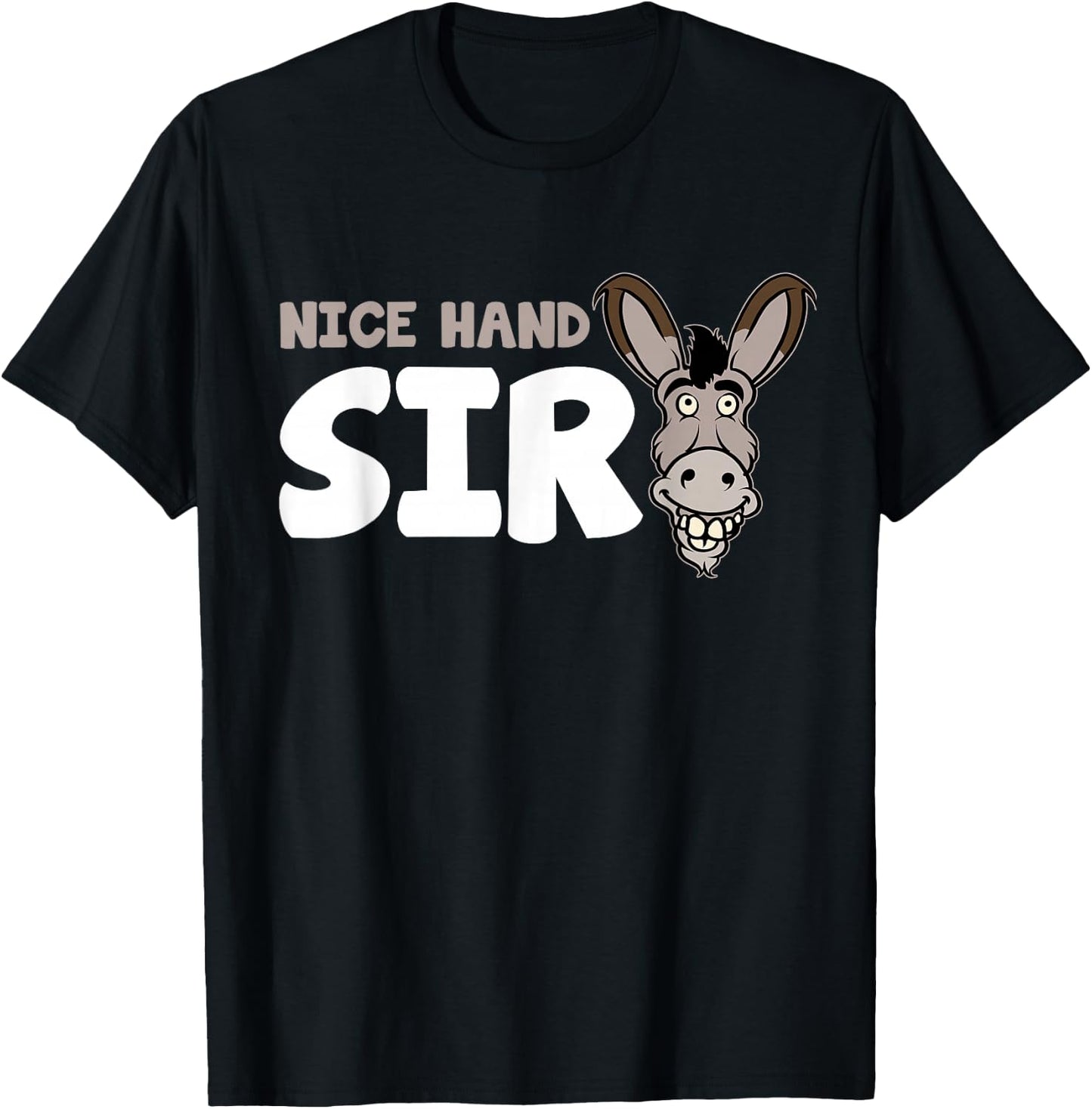 Funny Poker Donkey Gift I Poker Player T-Shirt - T-Shirt | Black