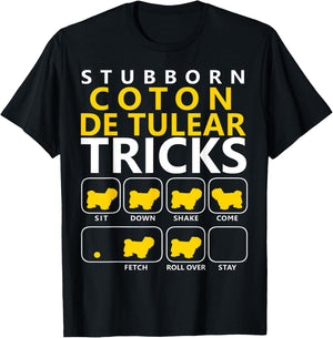 Coton de Tulear | Coton de Tulear | Women Girls Kids T-Shirt - T-Shirt | Black