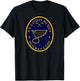 St. Louis Blues Iconic Royal Officially Licensed T-Shirt - T-Shirt | Black