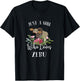 Zebu Lover Shirt Farmer - Just a Girl Who Loves Zebu T-Shirt - T-Shirt | Black
