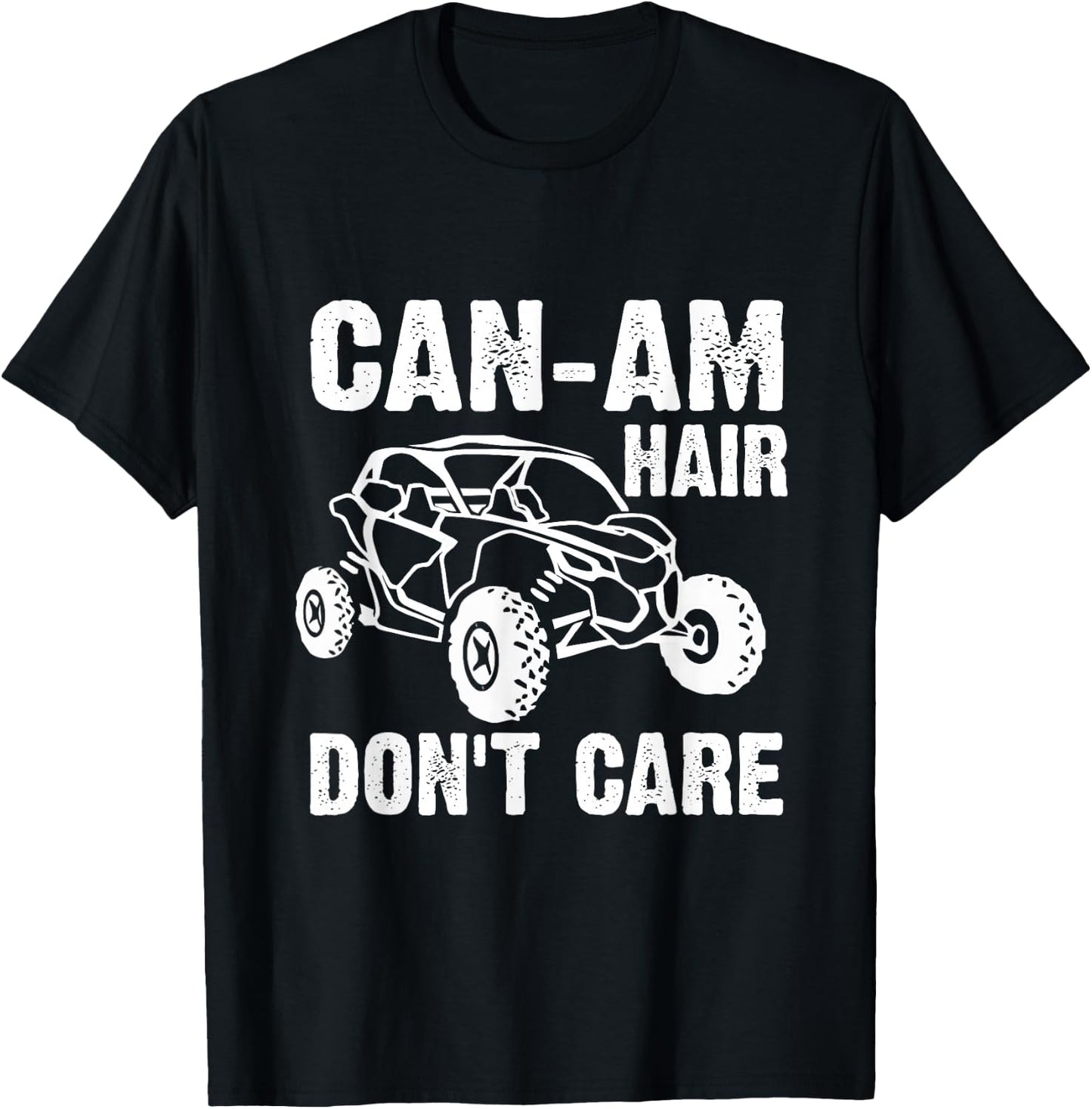 Can-Am Hair Don`t Care Vintage Road Gift Cool T-Shirt - T-Shirt | Black