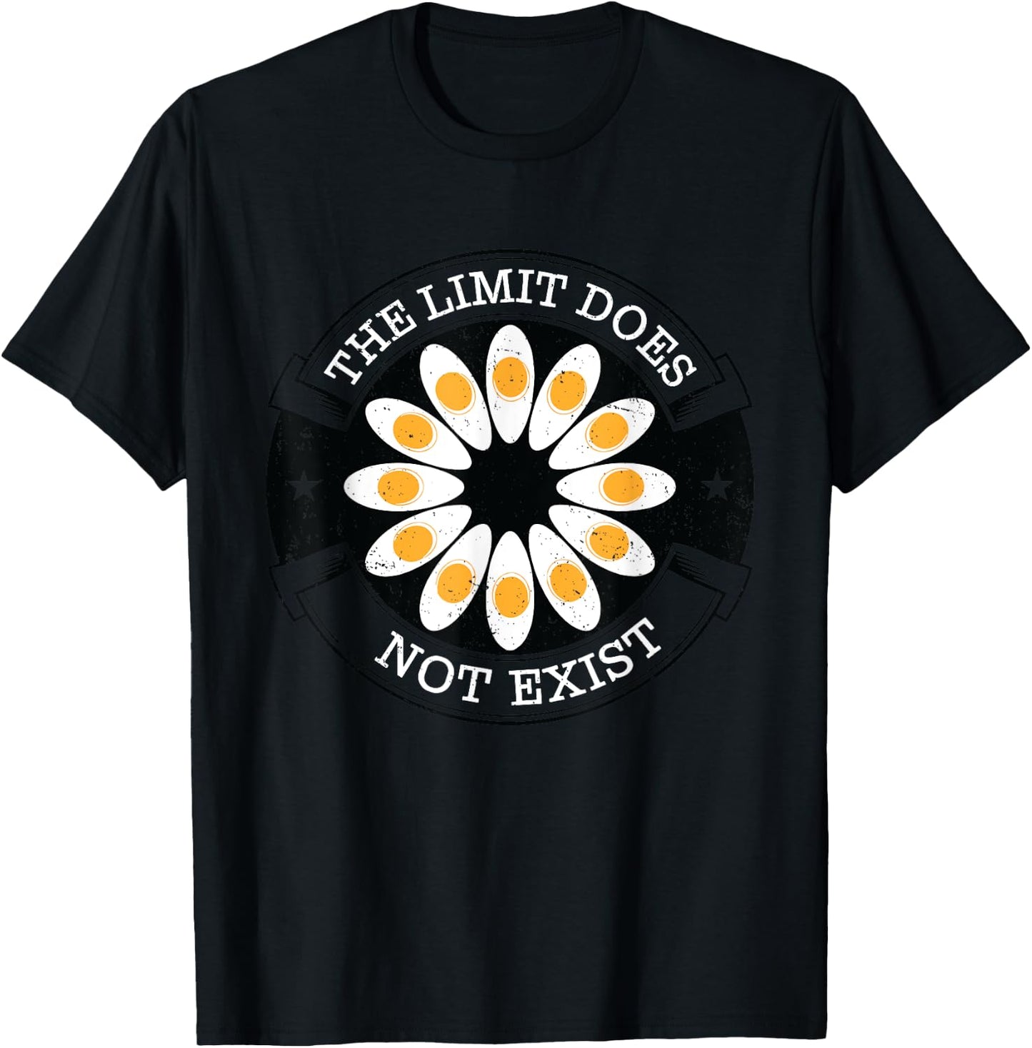 The Limit Does Not Exist, Funny Thanksgiving, Deviled Egg T-Shirt - T-Shirt | Black
