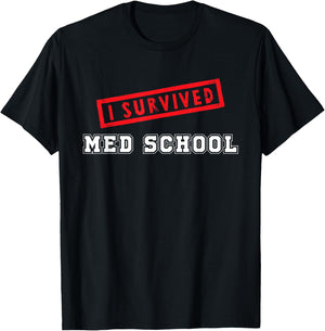 Medical Med School Student Graduation Future Doctors MD T-Shirt - T-Shirt | Black