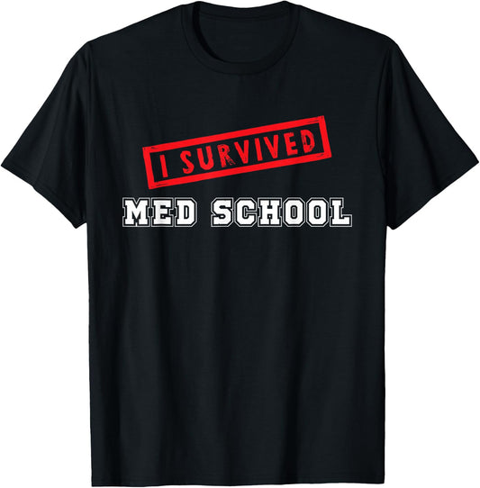 Medical Med School Student Graduation Future Doctors MD T-Shirt - T-Shirt | Black