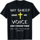 Christian T Shirt Bible Scripture Verse John 10:27 Jesus T-Shirt - T-Shirt | Black