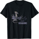 This Girl Loves Dragons - Dragon Clothing Fun T shirt T-Shirt - T-Shirt | Black