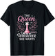 The Queen Goes Wherever She Wants | Funny Chess T-Shirt - T-Shirt | Black