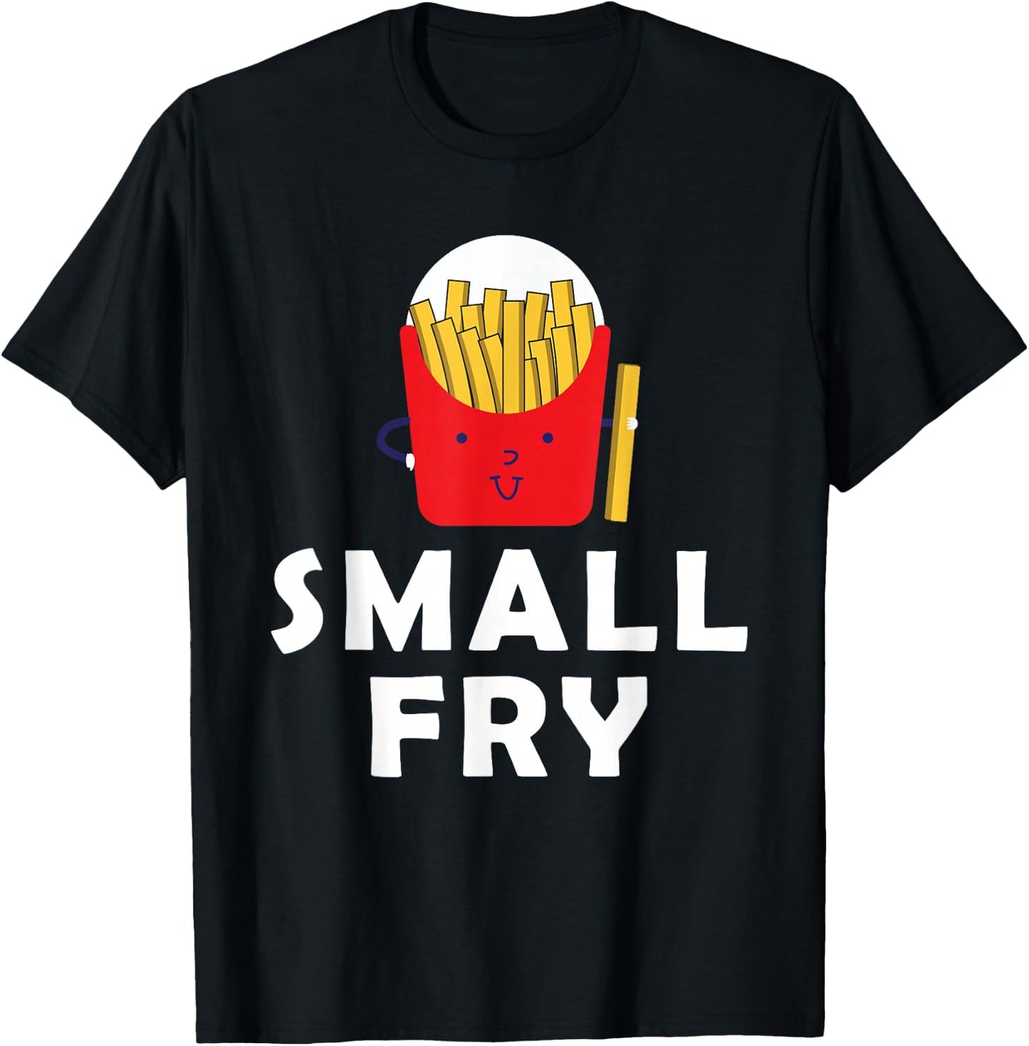 Small Fry - French Fry Shirt Toddler for Boys & Girls T-Shirt - T-Shirt | Black