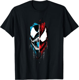 Marvel Venom: Let There Be Carnage Face-Off T-Shirt - T-Shirt | Black