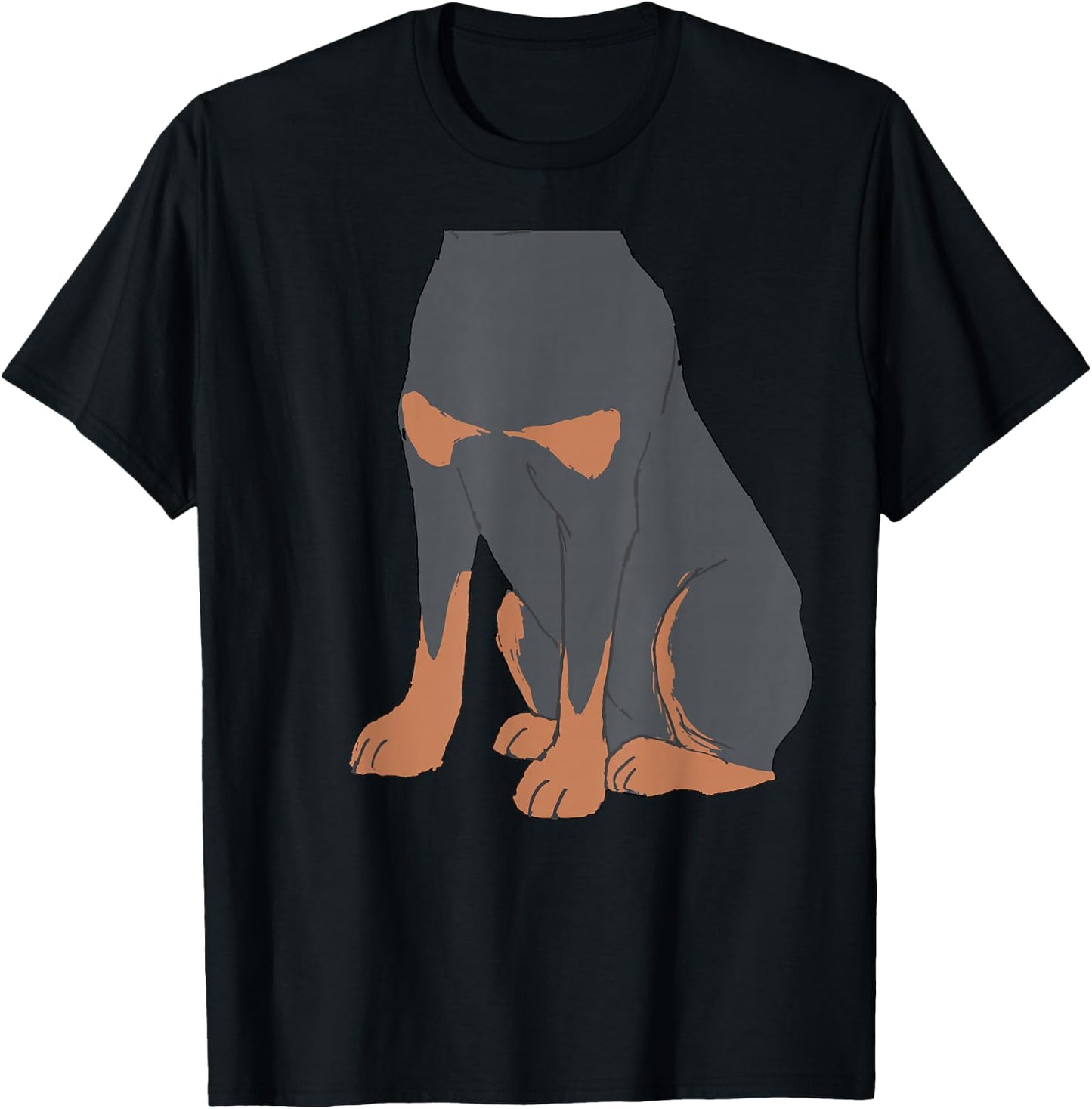 Halloween Rottweiler Dog Body Costume Shirt for Kids T-Shirt - T-Shirt | Black