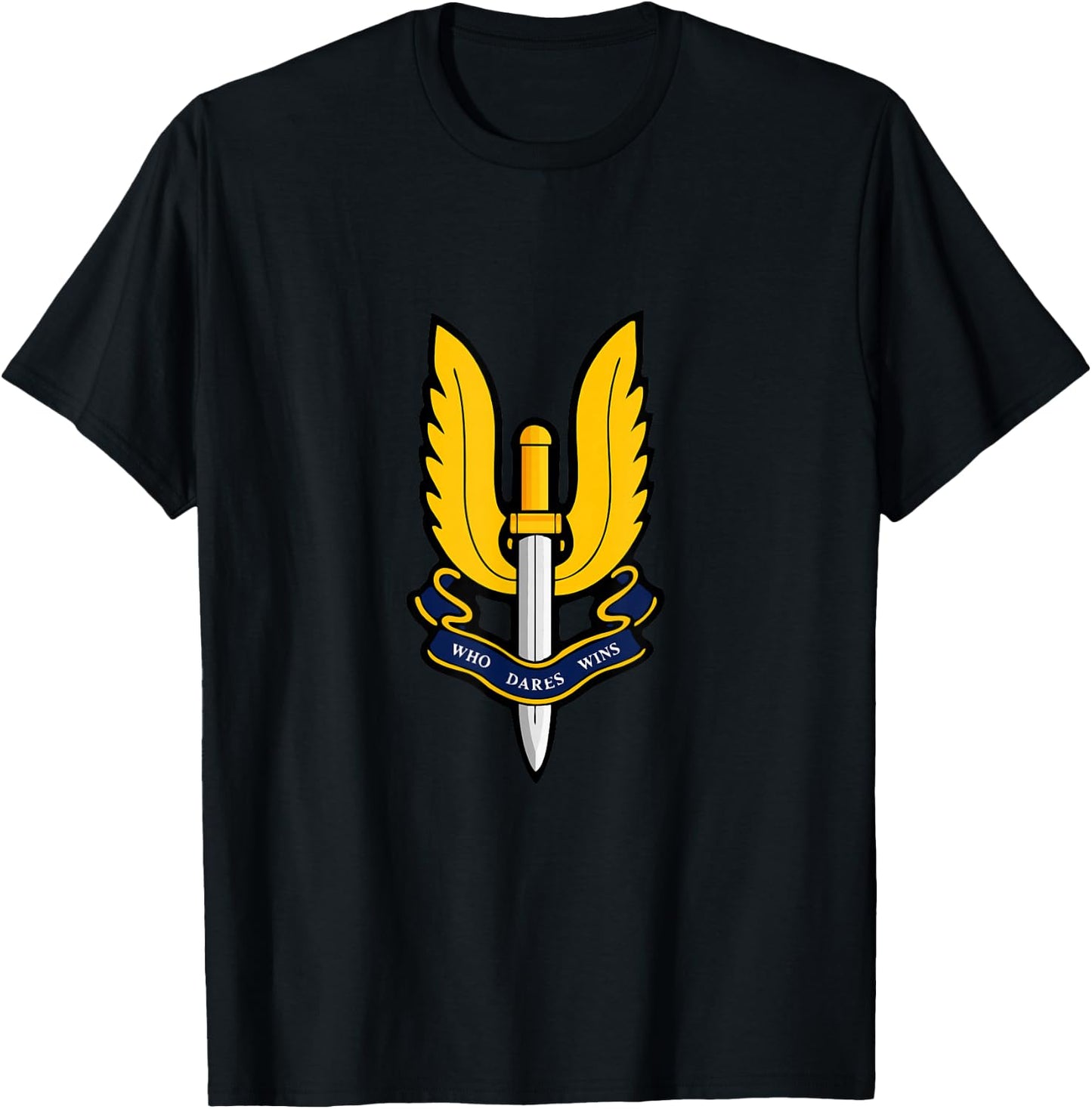 SAS British Army - Special Forces Vintage T-Shirt - T-Shirt | Black