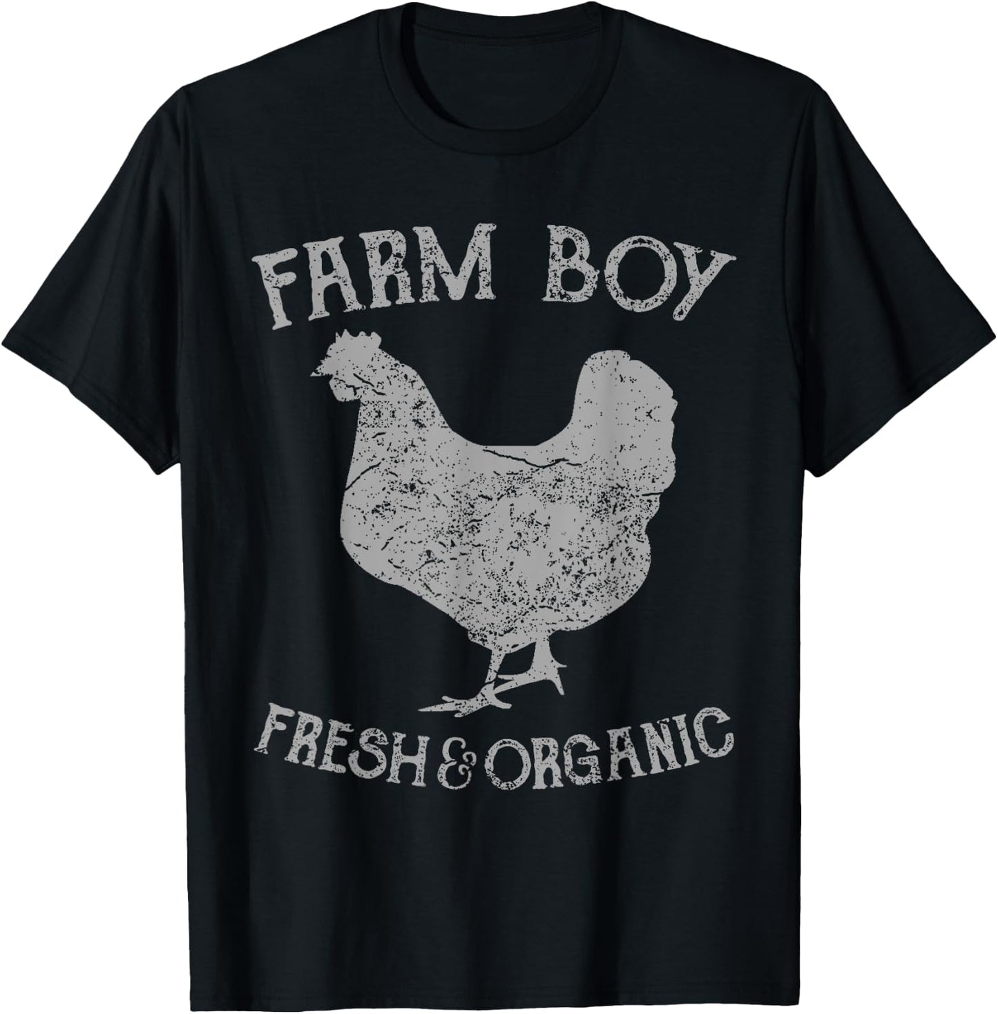 Farm Boy - Fresh and Organic shirt T-Shirt - T-Shirt | Black