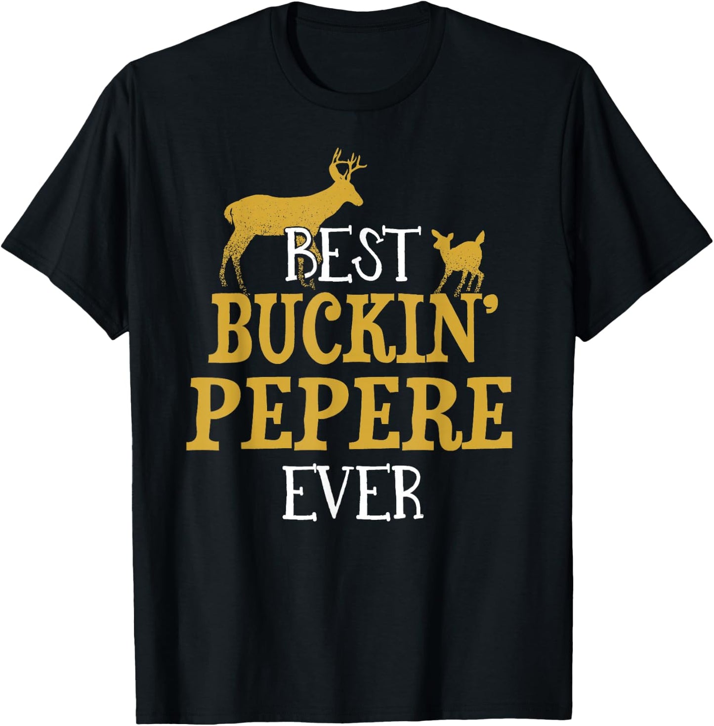 Funny PEPERE Fathers Day Gift Dad or Grandpa hunter T-Shirt - T-Shirt | Black