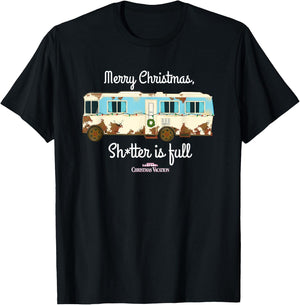 Christmas Vacation Full RV Cousin Eddie Holiday Movie T-Shirt - T-Shirt | Black