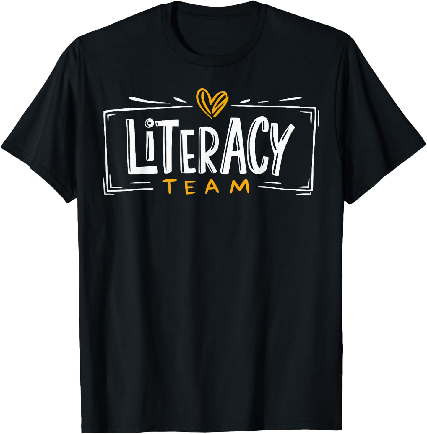 Literacy Team Teacher T-Shirt - T-Shirt | Black