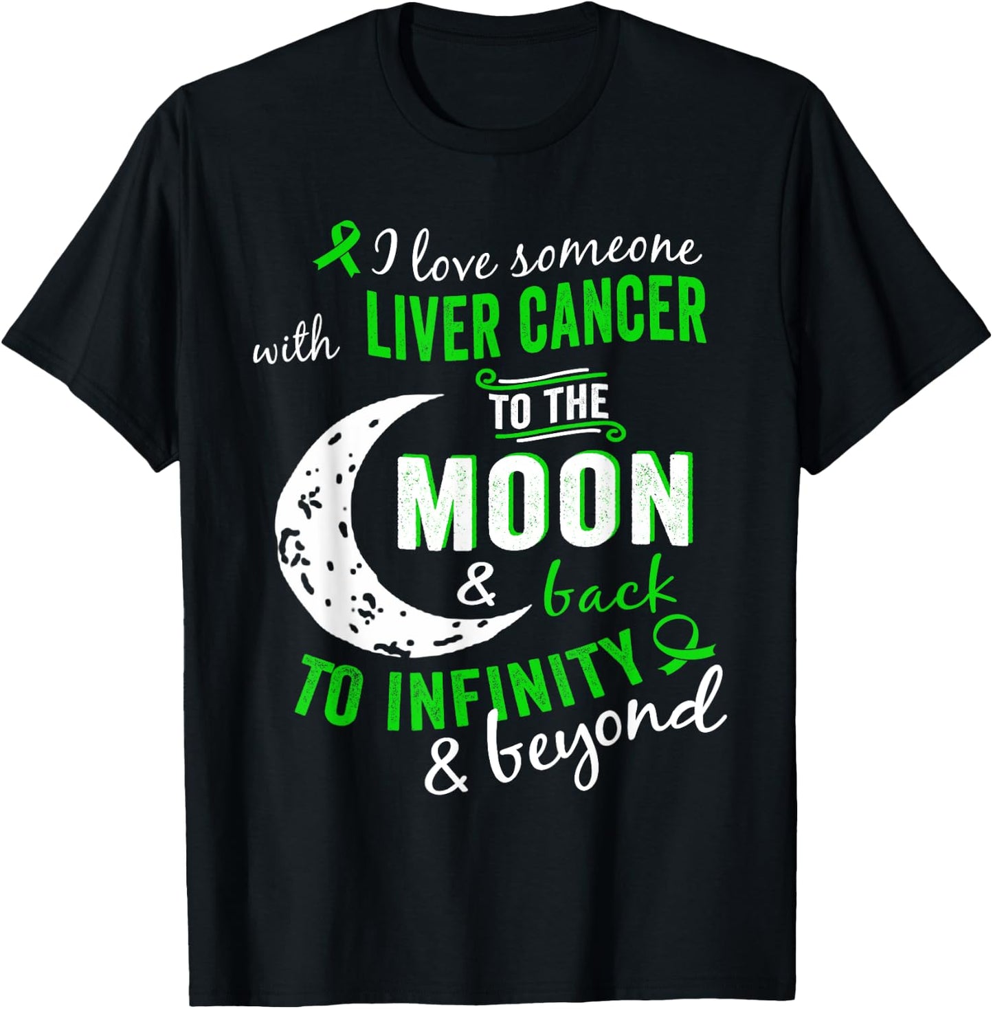 Liver Cancer Shirt - Liver Cancer Awareness Shirt T-Shirt - T-Shirt | Black