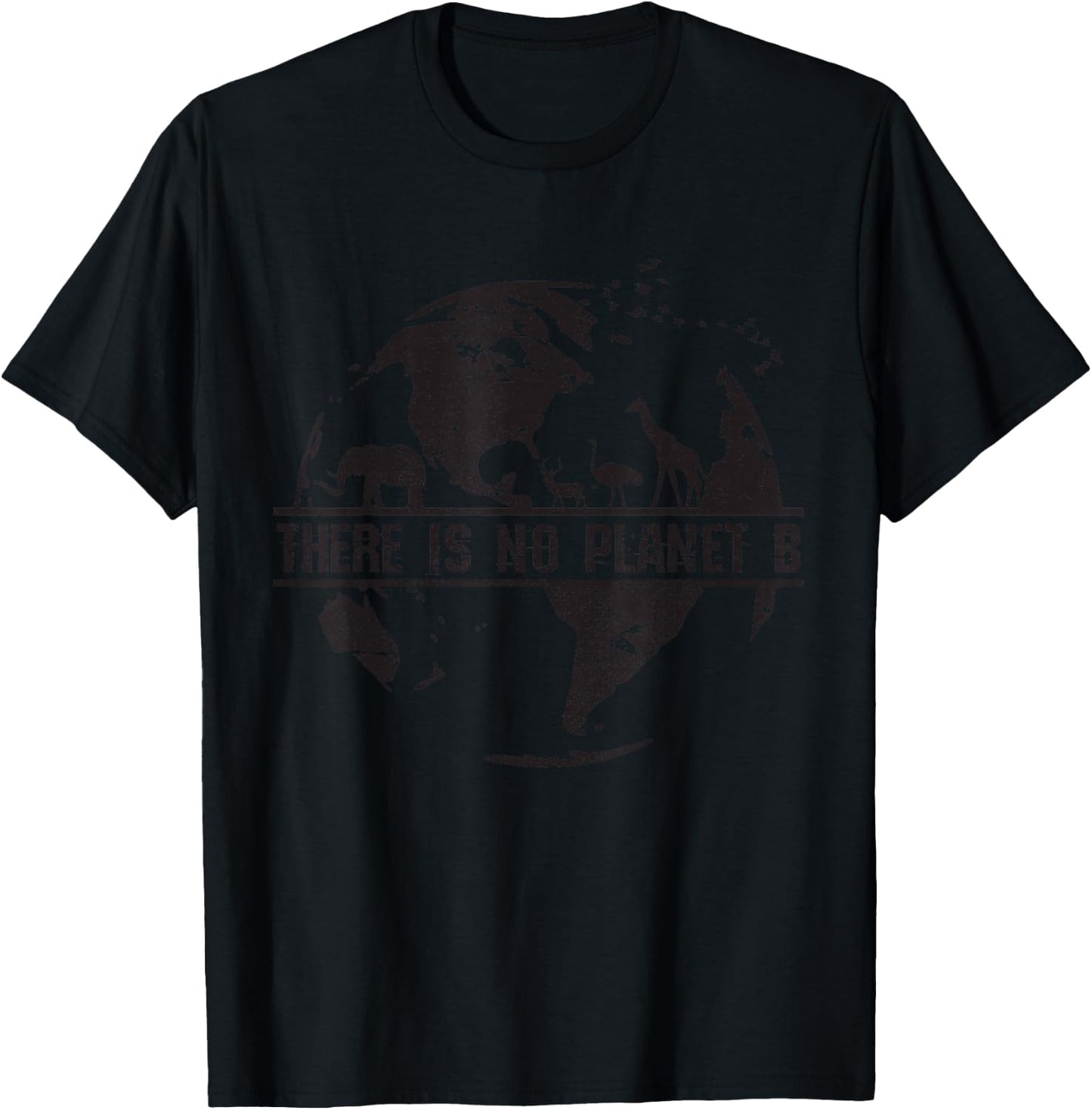 There Is No Planet B Earth Day Environmental Shirt T-Shirt - T-Shirt | Black