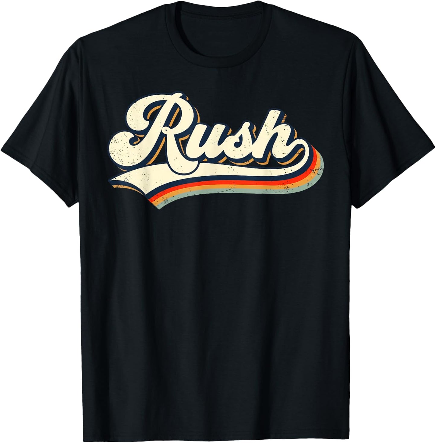 Rush Vintage Design Men Women Kids T-Shirt - T-Shirt | Black