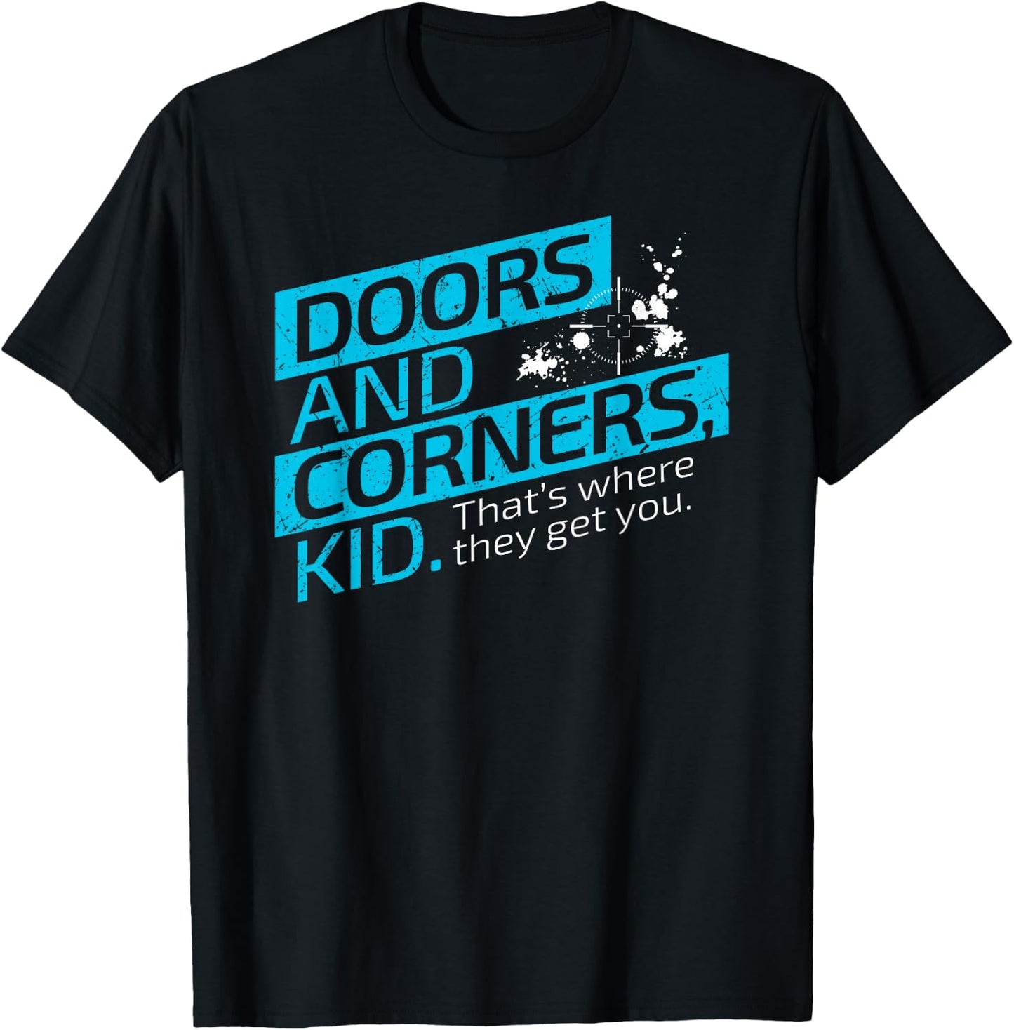 The Expanse Doors and Corners Small T-Shirt - T-Shirt | Black