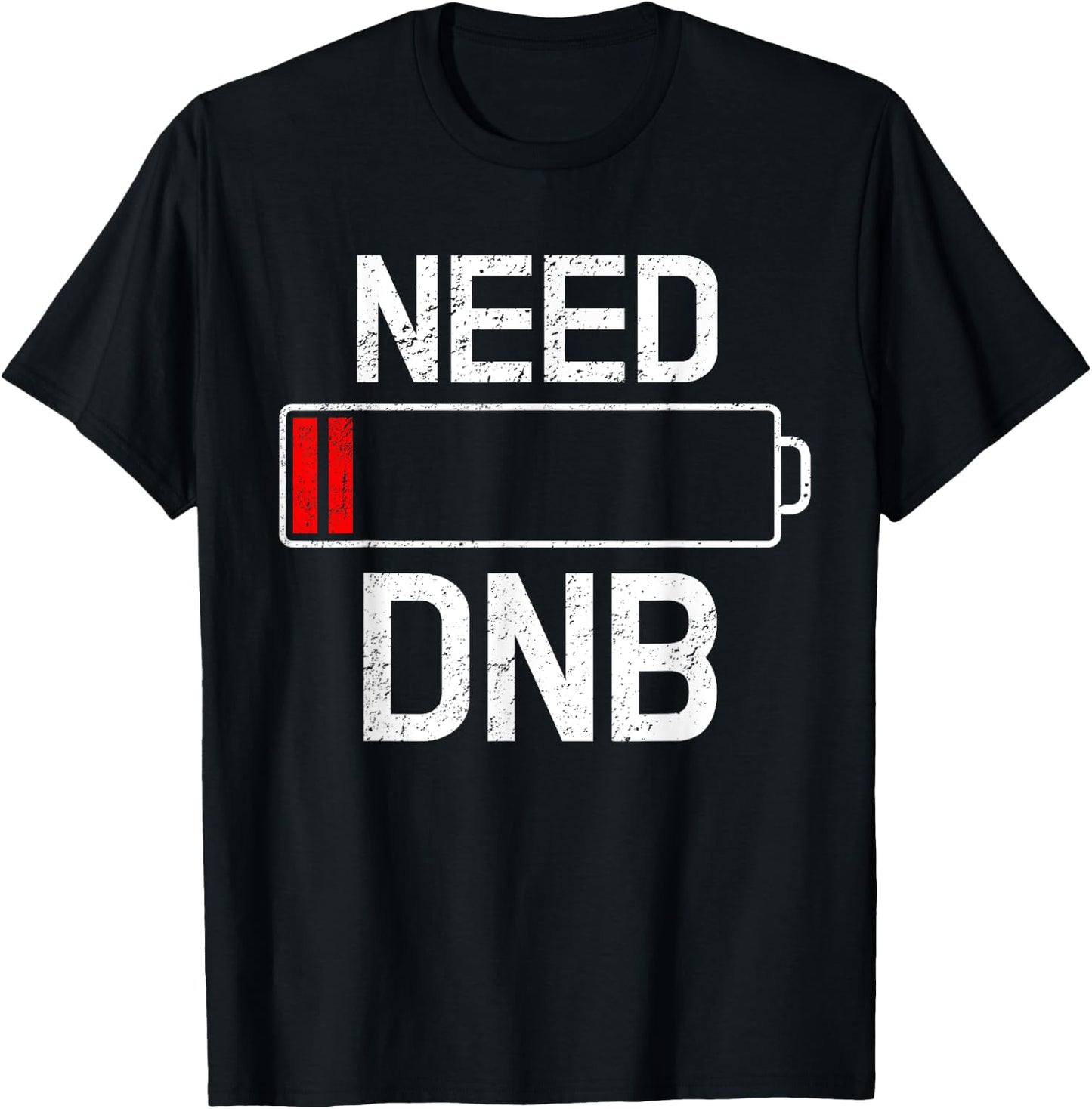 Drum And Bass Need DNB Junglist Party Rave Gift T-Shirt - T-Shirt | Black