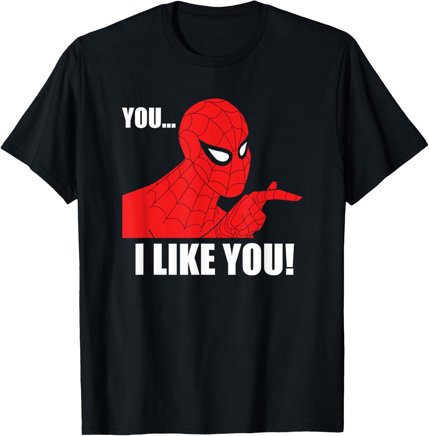 Marvel Spider-Man You I Like You Retro 1960s T-Shirt - T-Shirt | Black