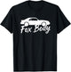 Fox Body Classic Coupe Foxbody Silhouette for Fox Body T-Shirt - T-Shirt | Black