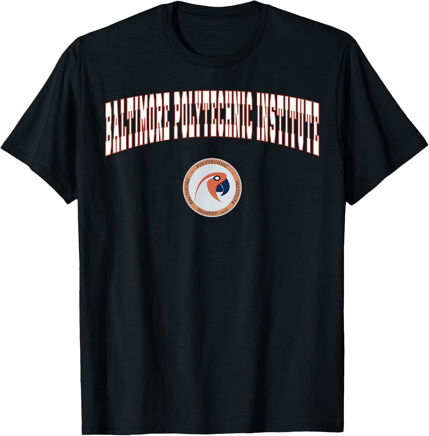 Baltimore Polytechnic Institute Engineers C2 T-Shirt - T-Shirt | Black