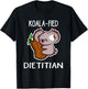 RD Koala-Fied Registered Dietitian Nutritionist Day T Shirt T-Shirt - T-Shirt | Black