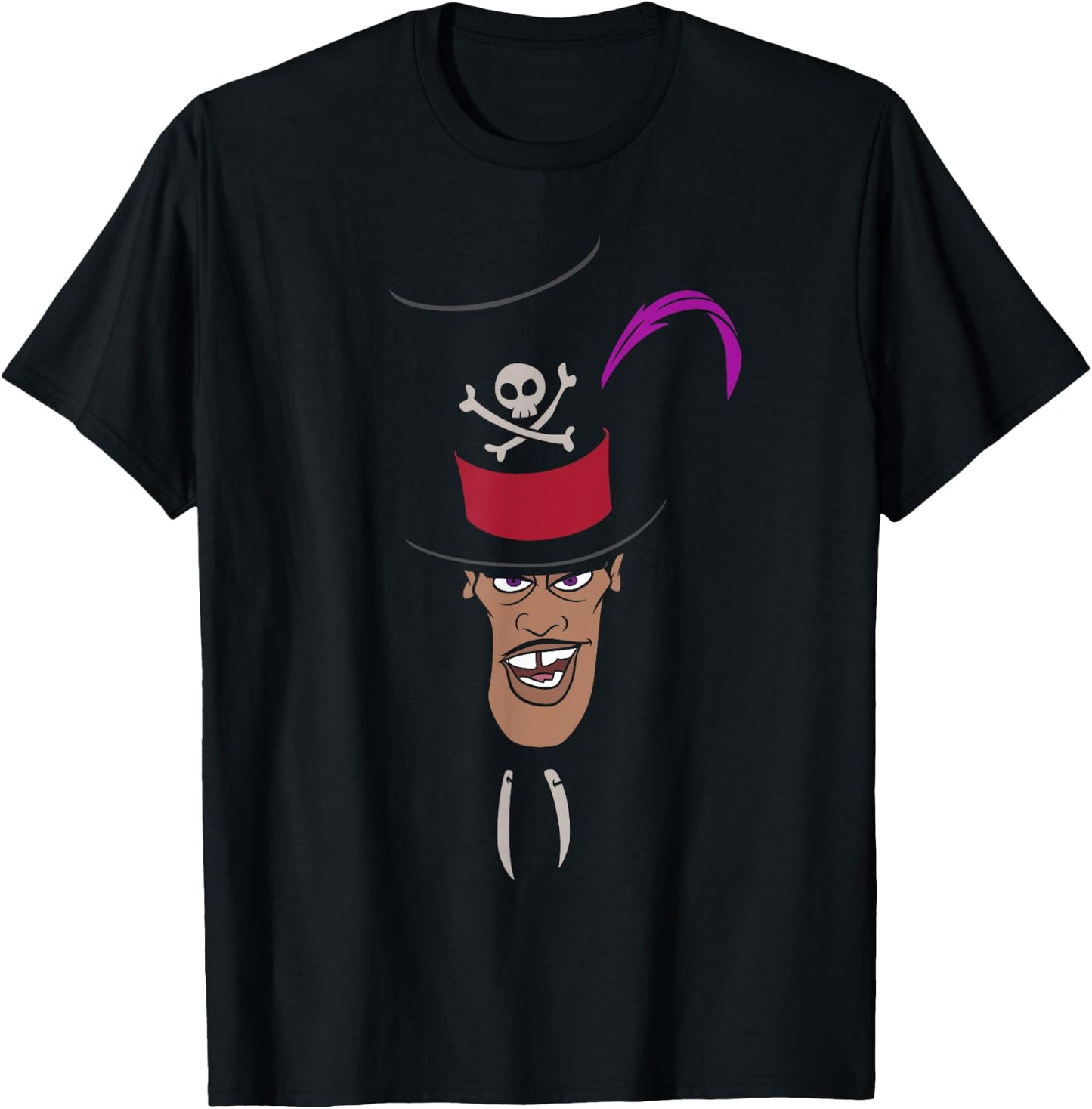 Disney Villains Dr. Facilier Face T-Shirt - T-Shirt | Black