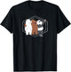 We Bare Bears Selfie T-Shirt - T-Shirt | Black