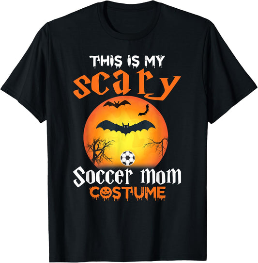 This Is My Scary Soccer Mom Halloween Costume T-Shirt - T-Shirt | Black