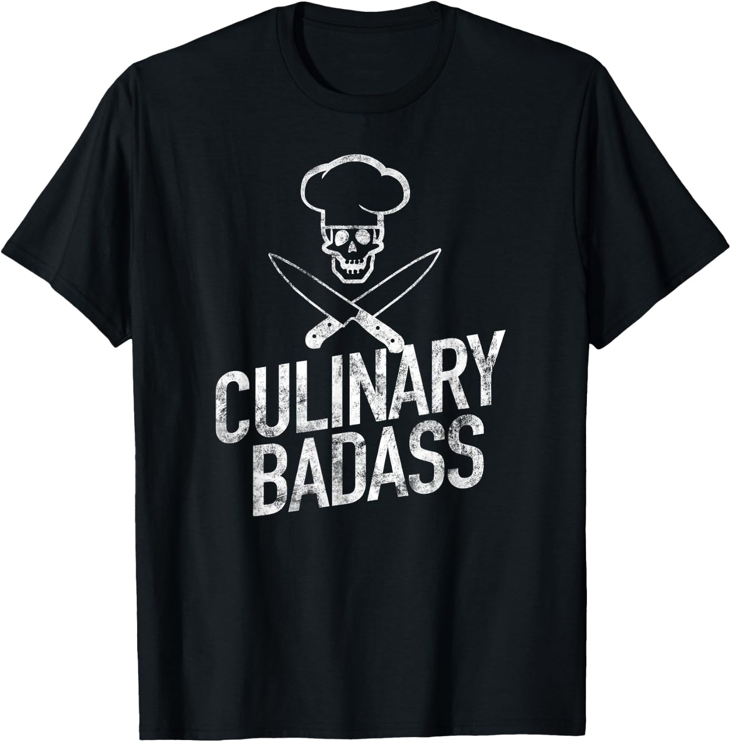 Culinary Badass Funny Cook Chef Humor T-Shirt - T-Shirt | Black