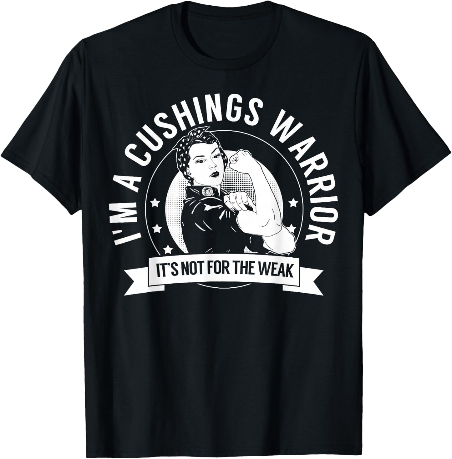 Cushing's Warrior NFTW - Cushing's Disease Awareness T-Shirt - T-Shirt | Black
