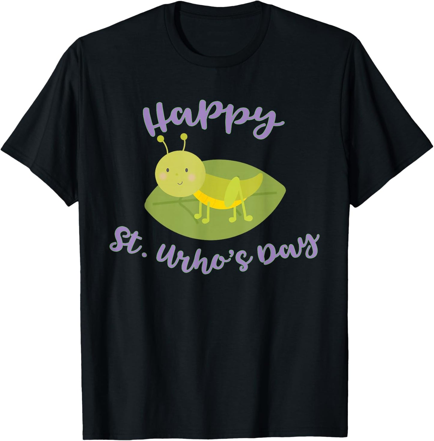 St Urho's Day Finnish Grasshopper T-Shirt - T-Shirt | Black