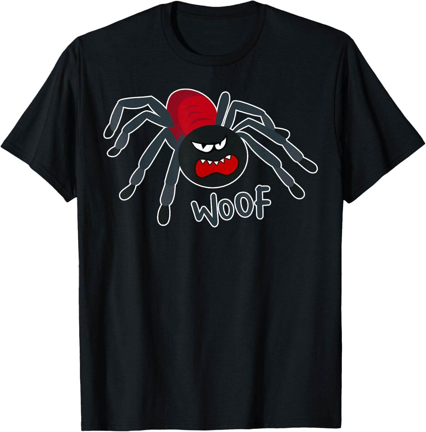 Barking Spider | Halloween Apparel for Dog Lovers Men Women Kids T-Shirt - T-Shirt | Black