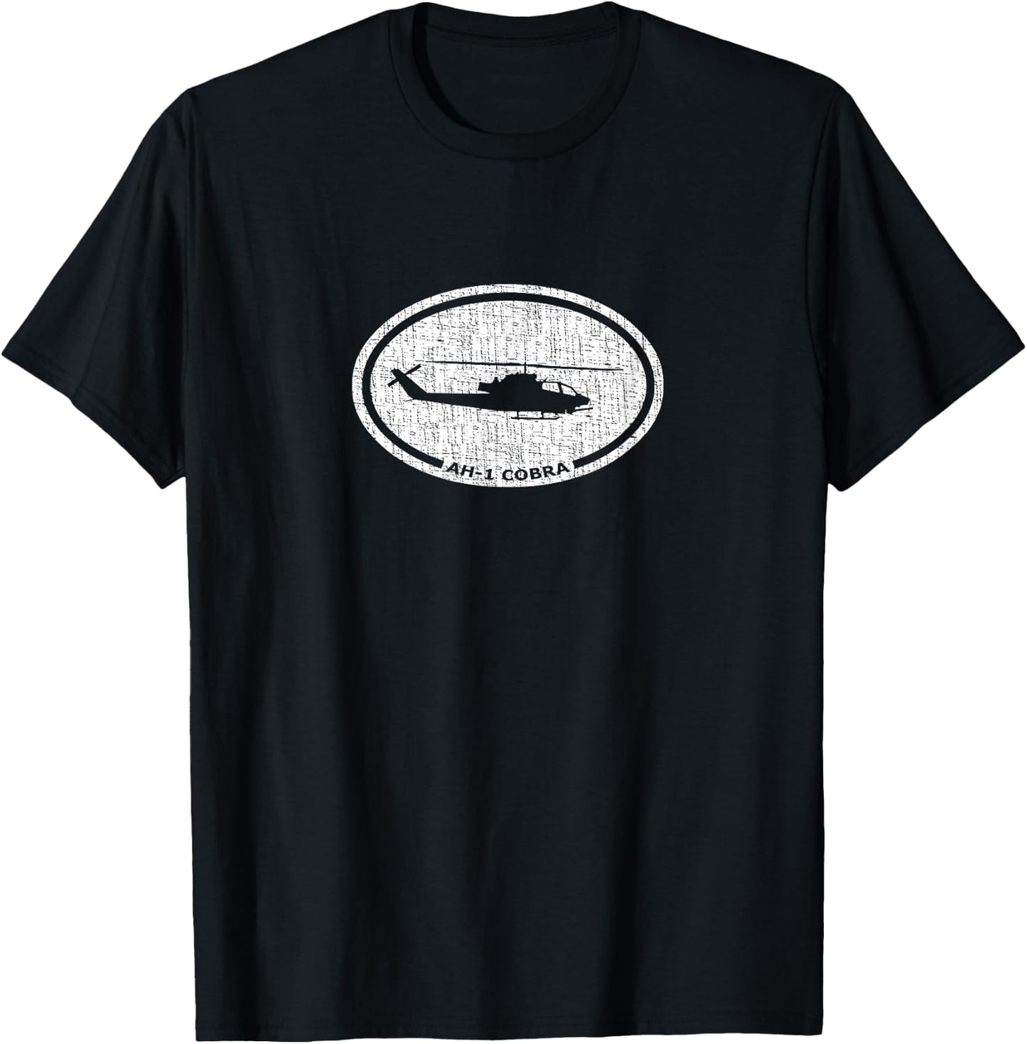 AH-1 Cobra Attack Helicopter T-Shirt - T-Shirt | Black
