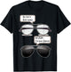 Optician Shady Or Framed Funny Optometry T-Shirt - T-Shirt | Black