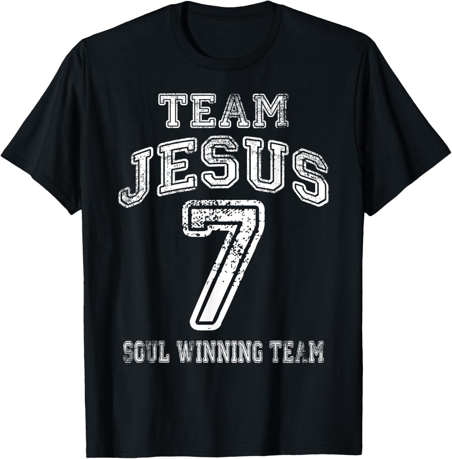 Christian Shirts - Team Jesus Faith Shirt T-Shirt - T-Shirt | Black