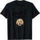 Goldendoodle Dog Mom Doodle T-Shirt - T-Shirt | Black