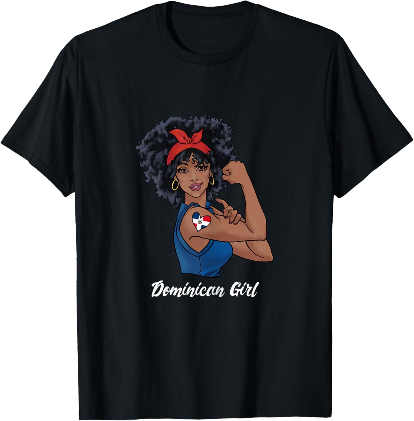 Dominican Republic T-Shirt - T-Shirt | Black