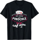 Weekend Forecast Pinochle And Wine Poker Card Games T-Shirt - T-Shirt | Black