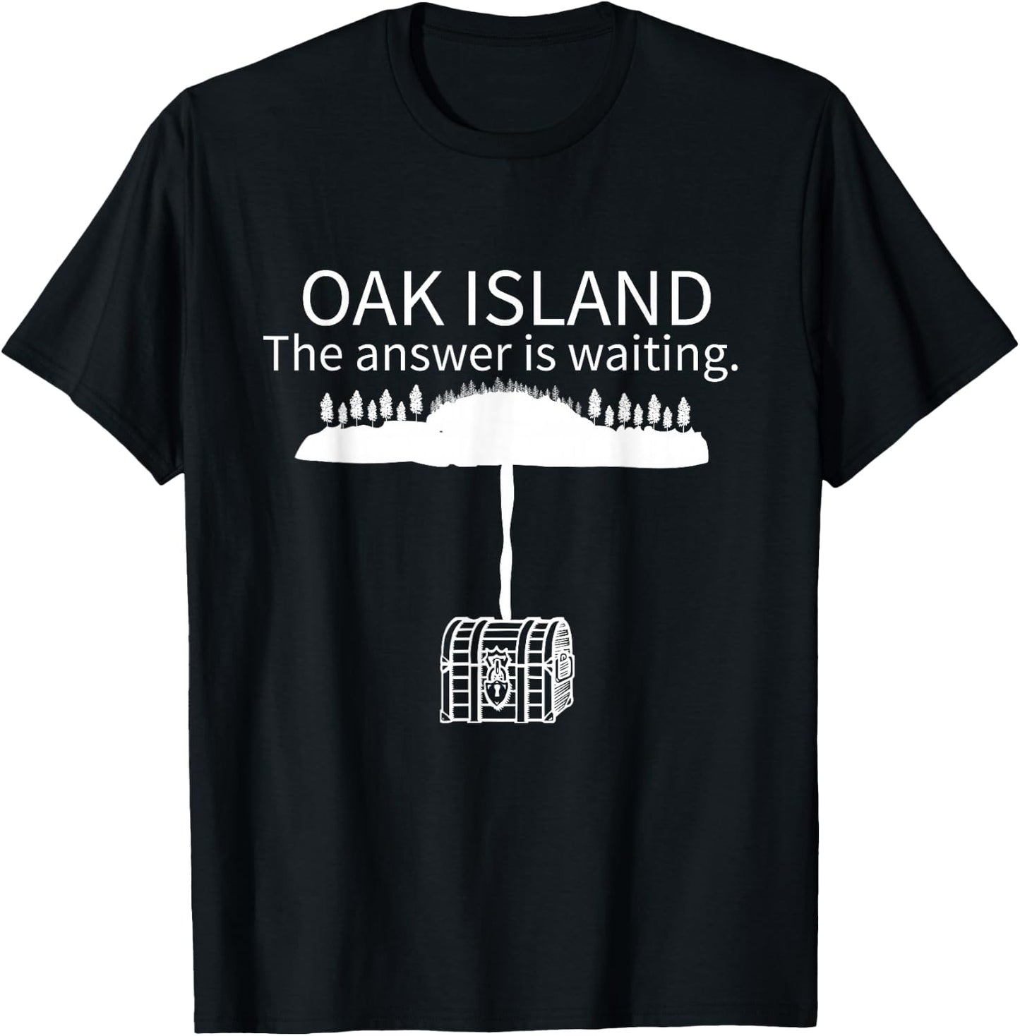 Curse of Oak Island Gift Treasure Chest T-Shirt - T-Shirt | Black