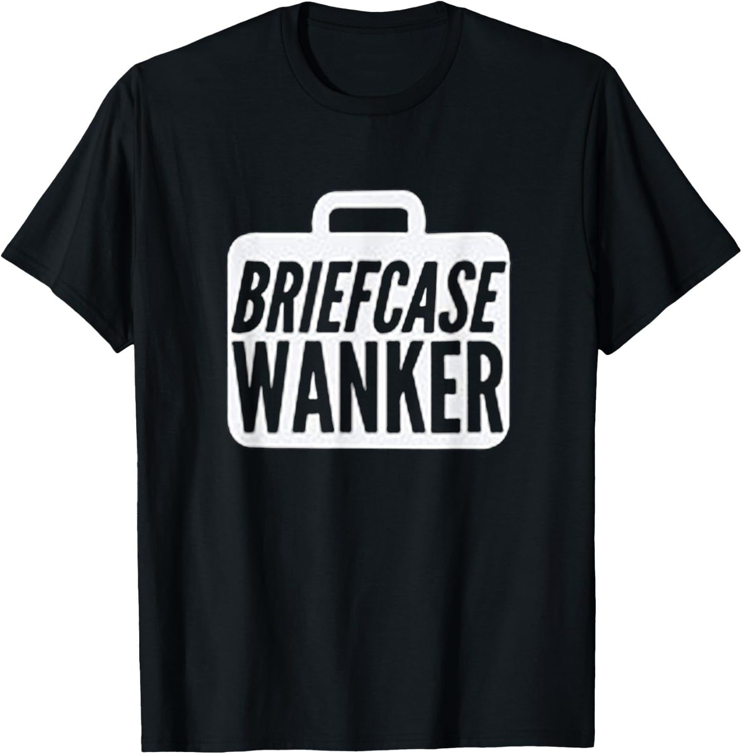 The Inbetweeners Briefcase Wanker Will Top Shirt T-Shirt - T-Shirt | Black