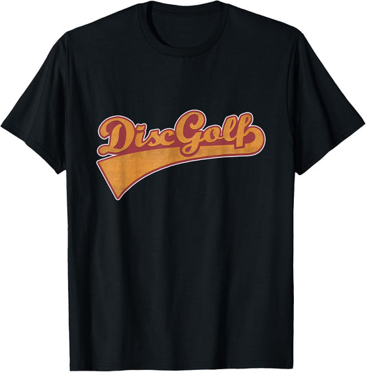 Disc Gold Shirt Funny Golfing for Dad and Mom T-Shirt - T-Shirt | Black