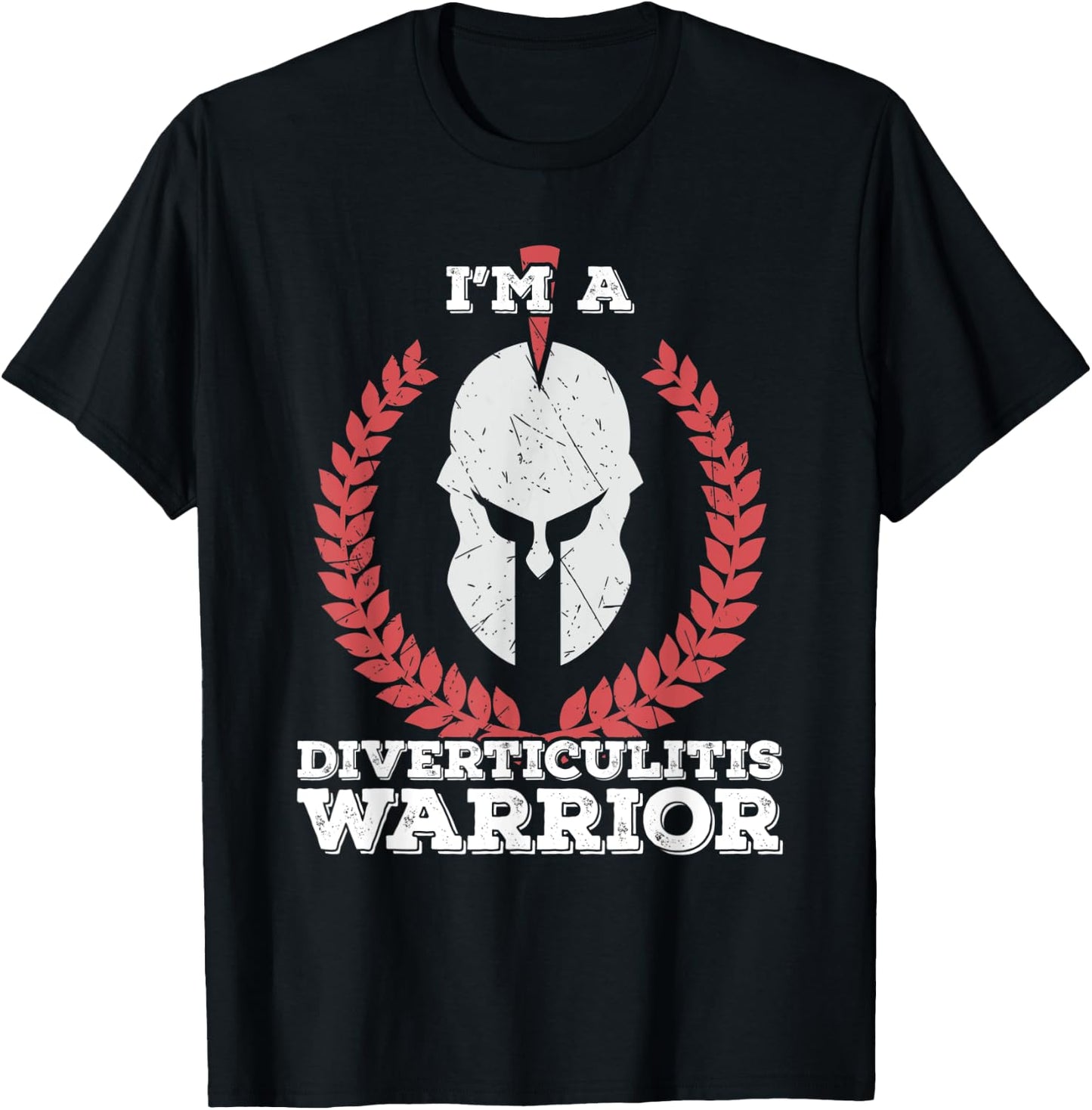 I'm a Diverticulitis Warrior Diverticulitis Awareness T-Shirt - T-Shirt | Black