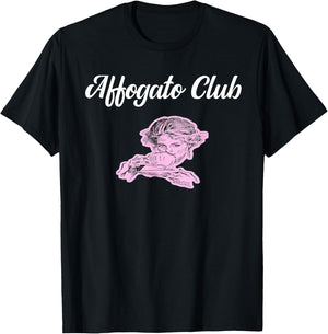 Affogato Al Caffe Ice Cream Coffee Dessert Lover Gift T-Shirt - T-Shirt | Black
