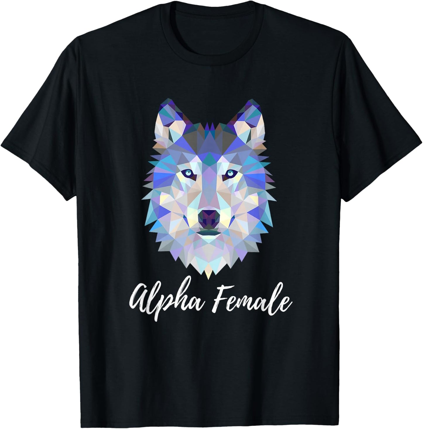 Alpha Female Wolf T-Shirt - T-Shirt | Black
