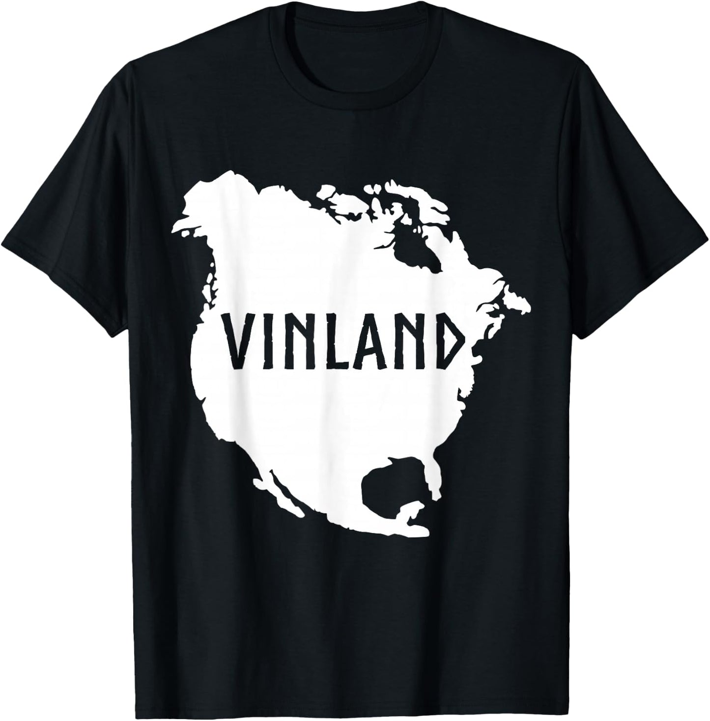 Vinland North America Viking Norse Asatru T-Shirt - T-Shirt | Black
