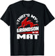 Wrestling Grandma Grandpa Shirt Wrestle Season Gift T-Shirt - T-Shirt | Black